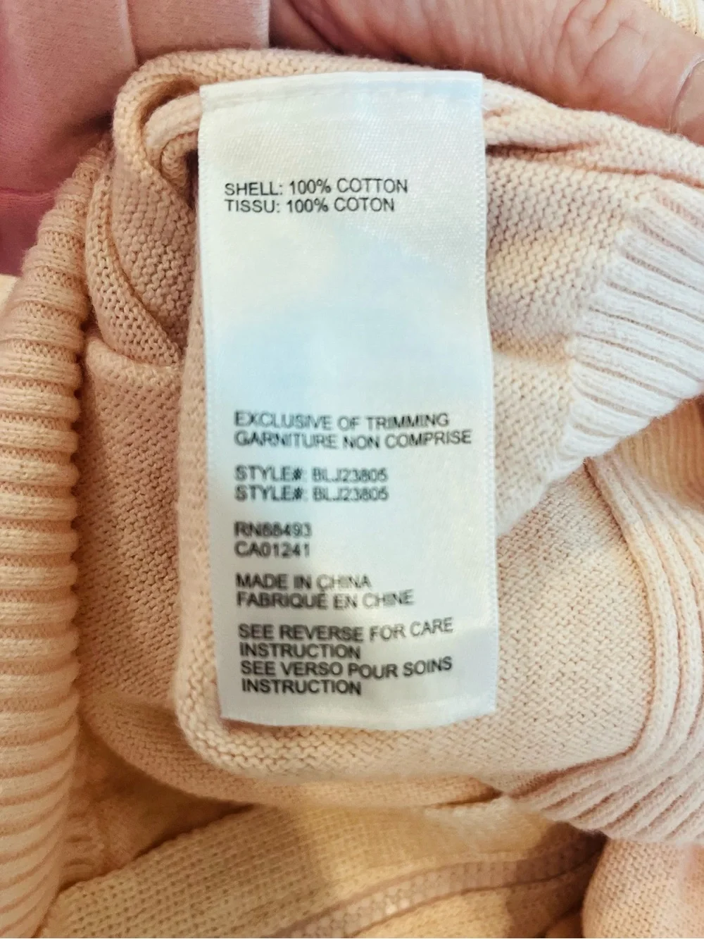 blanc noir all cotton